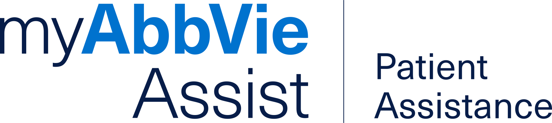 myAbbVie Assist logo.